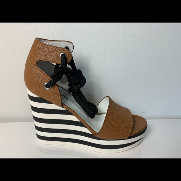 NEW MAXMARA AUSTIN Wedges Sandals - Picture 6 of 8